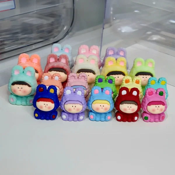 Lili mixed wite fluffy 14 pcs